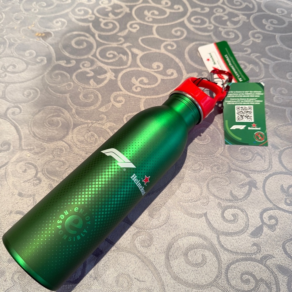 Formula 1 x Heineken Green Bottle - NWT